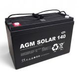 AGM Batteri: 140 AGM Solar, 12V