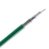 Antennekabel PREMIUM 6mm (RG59), grønn, pris pr meter