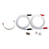 Batterikabel med sikring og holder (ANL), 2x16mm², 1,5m (bund)