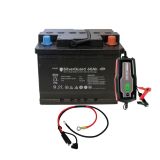 Eksternt startbatterisett til aggregat