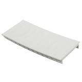 Blindplate til sikringsskap