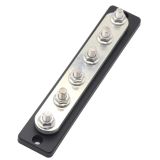 Strømskinne Busbar 70V, 150A, 6 terminaler