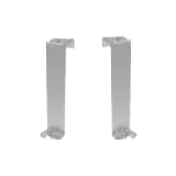 EasyRail - Bakre støtteben for panel mot panel