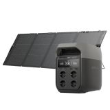 EcoFlow DELTA 3 med 220W Solcellepanel