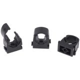 JG Hurtigkopling 15mm klips, sort