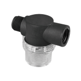 Inntaksfilter til pumper 1/2" utv. til 1/2" innv.