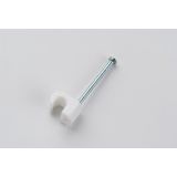 Kabelklips for rund kabel 7-10mm, 100stk