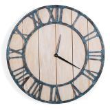 Mona, stor veggklokke, offwhite