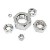 Rustfri mutter M5, 25stk