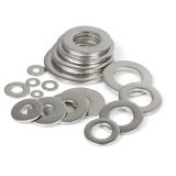 Rustfri skive  M5, 25stk