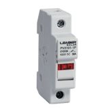 sikringholder for 10x38mm, DIN, Leader