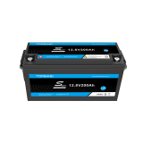 Lithium Batteri: LiFePO4 12V 200Ah, S-Series, Topband