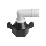 Slangenippel til vannpumpe 1/2" til 1/2", Albue