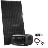 EcoFlow RIVER 3 Plus med 220W solcellepanel