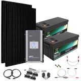 Solcellepakke Lithium 720W 450Ah