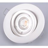 Takspott for innfelling, TS6069, hvit