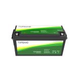 Lithium Batteri: LiFePO4 12V 200Ah, 200A BMS, Topband