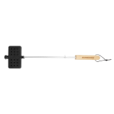 Vaffeljern i støpejern til bål og grill, Muurikka