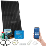 Solcelle bobilpakke, 160W/180W/190W, Victron SMART