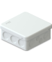 Koblingsboks IP65 84x84x40mm,  hvit