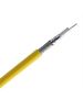 Antennekabel PREMIUM 6mm (RG59), gul, pris pr meter