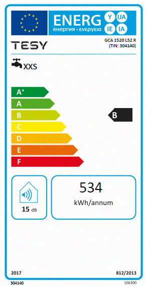 Energietikett