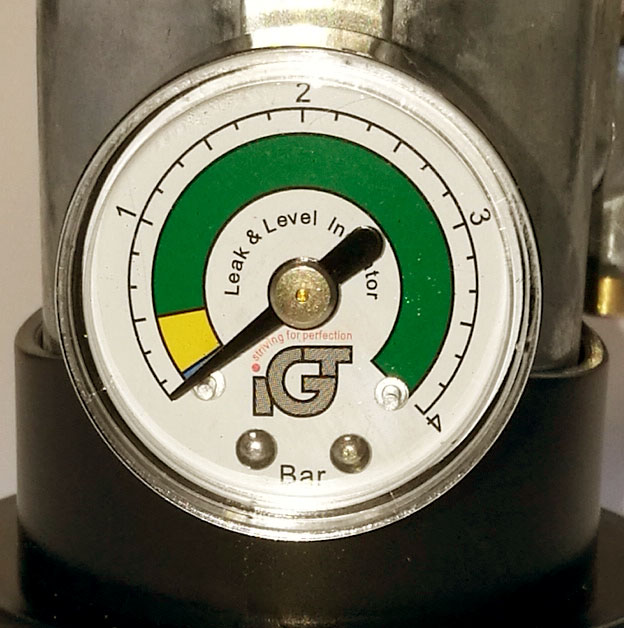Gassregulator iGT manometer