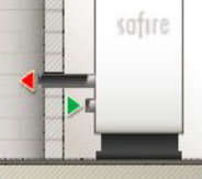 Safire 3800A pipegjennomforing