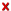 Rødt kryssymbol