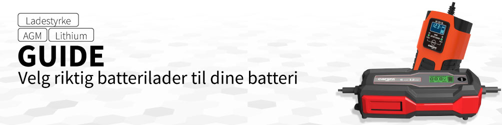 Hvordan velge den rette batteriladeren til dine batterier