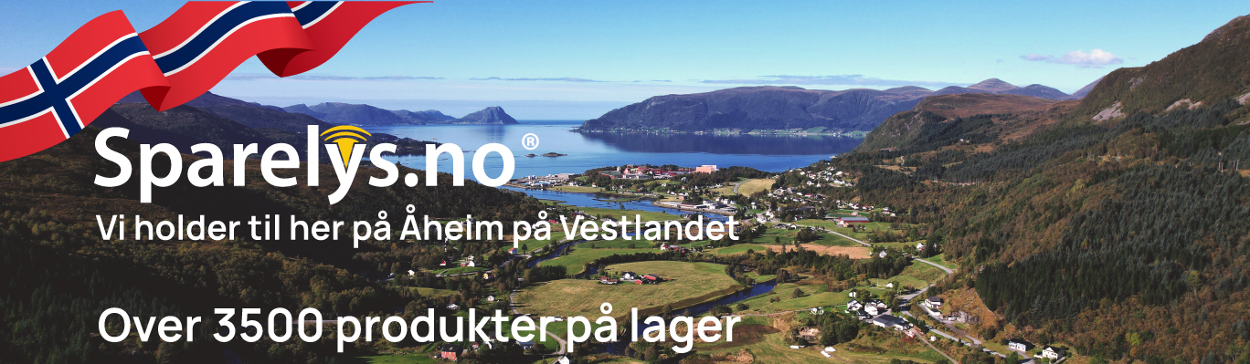 Sparelys.no er en lokalt driftet nettbutikk i Norge med over 3500 produkter på lager