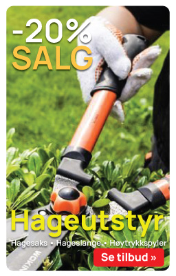 Wokin Hageutstyr. Nå på tilbud!