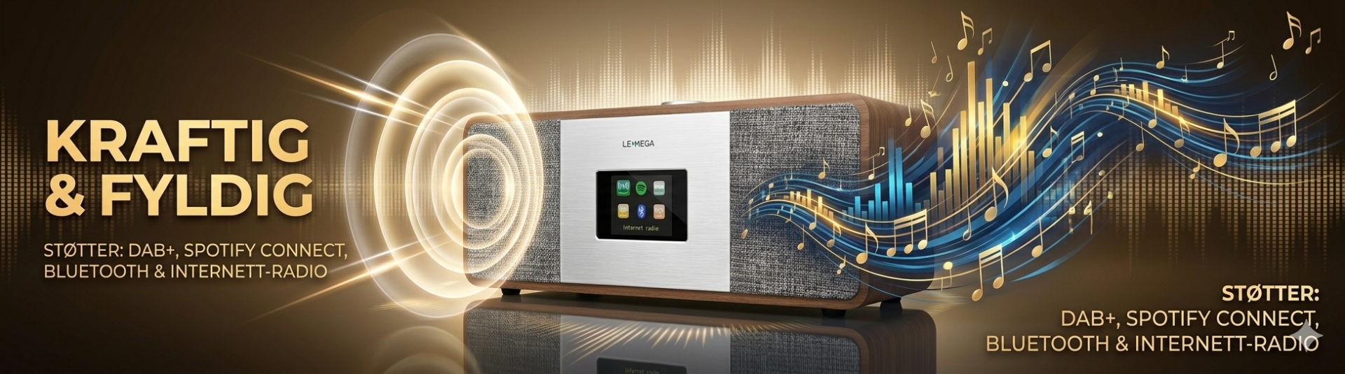 Lemega MSY3 musikksystem